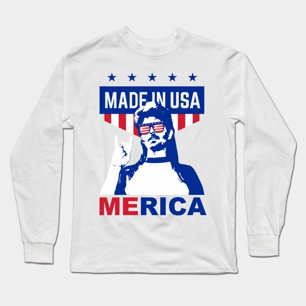 4th of July Joe Dirt Long Sleeve T-Shirt by yphien